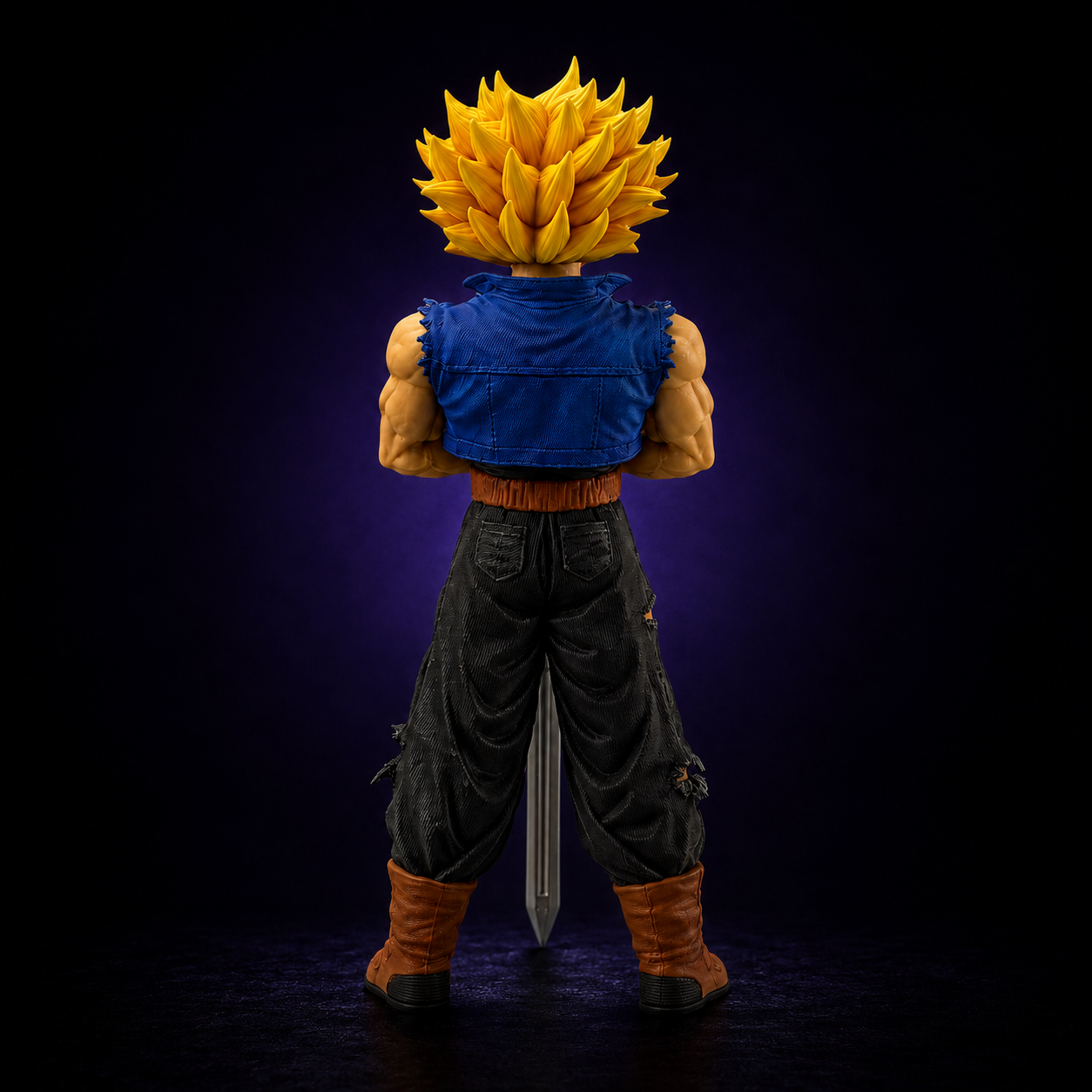 Dragon Ball Z Trunks 1:12 Scale Collectible Action Figure