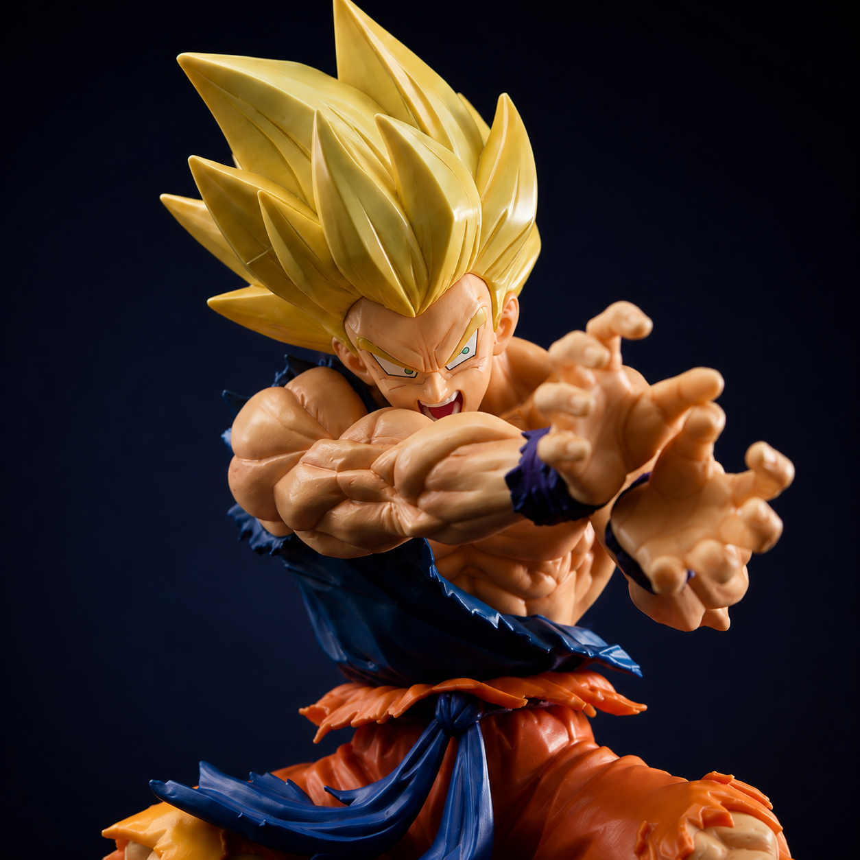 Dragon Ball Z Goku 1:12 Scale Action Figure – Kamehameha Collectible Figure