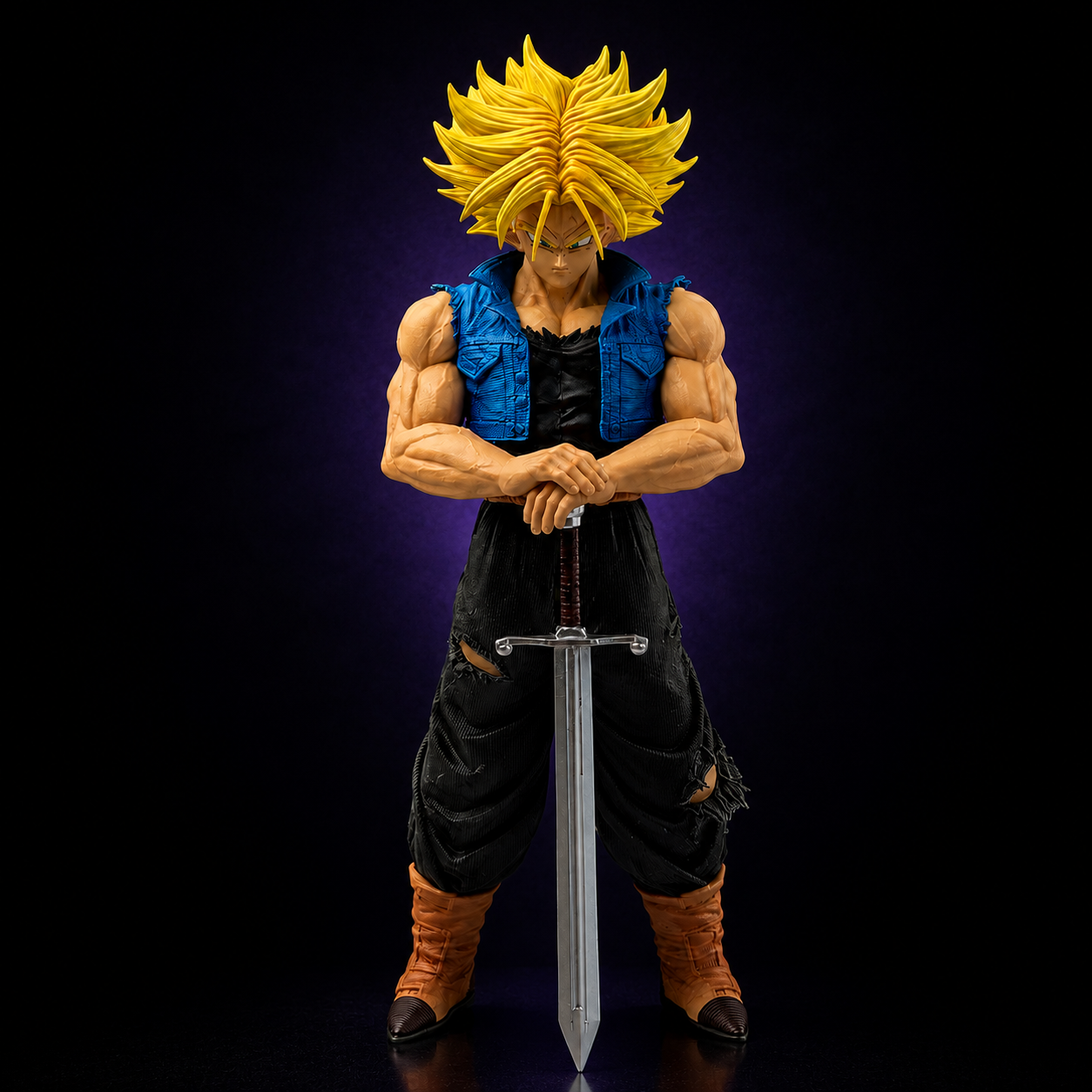 Dragon Ball Z Trunks 1:12 Scale Collectible Action Figure