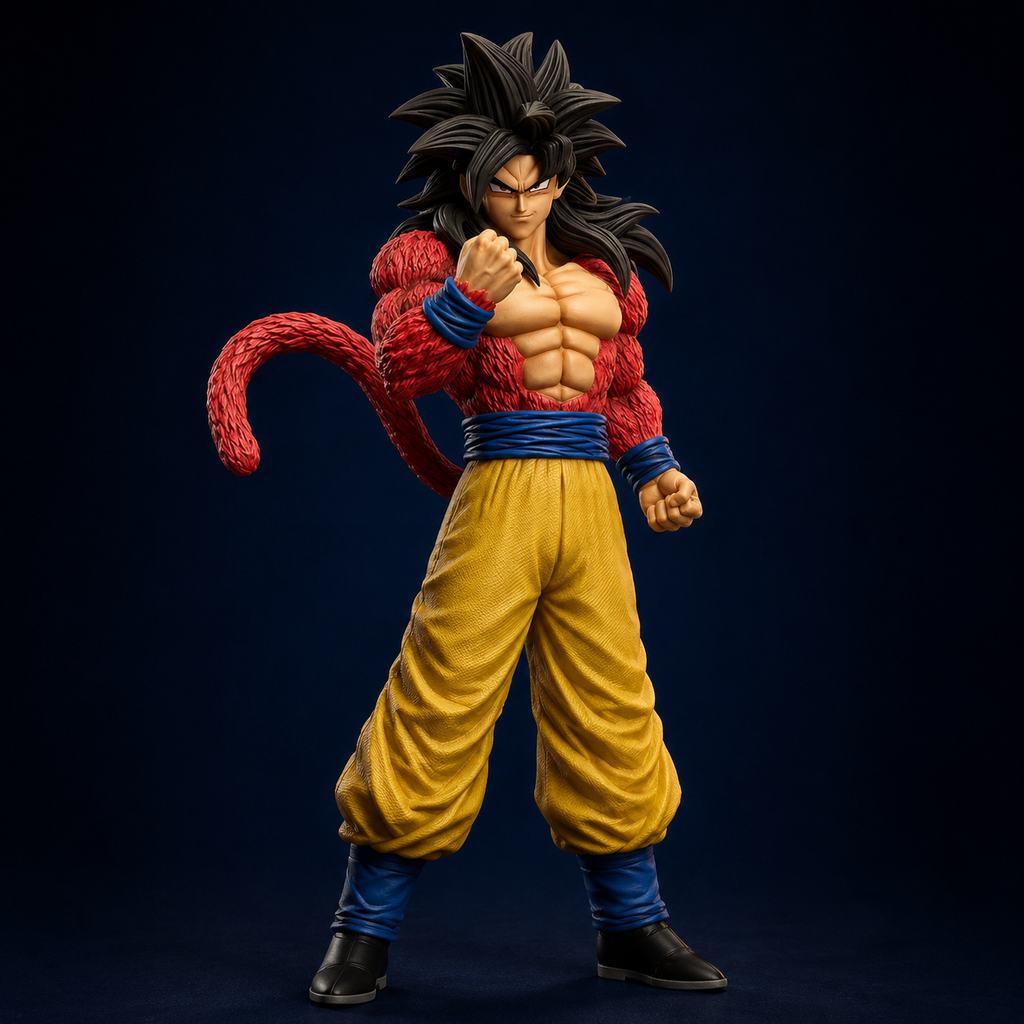 Dragon Ball Z Son Goku 1:12 Scale Action Figure – Super Saiyan 4 Collectible Figure