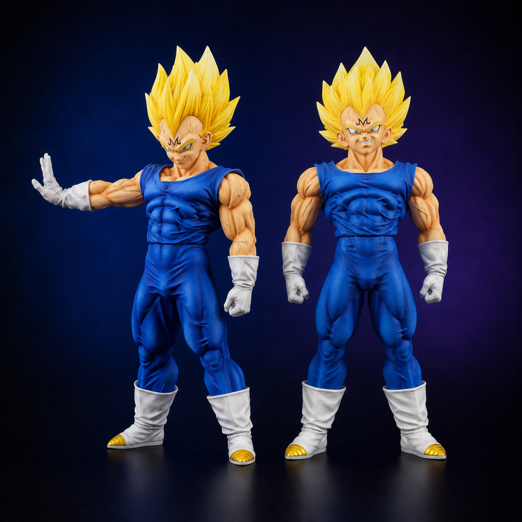 Dragon Ball Z Vegeta 1:12 Scale Action Figure – Majin Collectible Figure