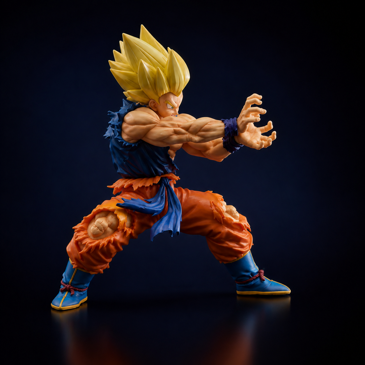 Dragon Ball Z Goku 1:12 Scale Action Figure – Kamehameha Collectible Figure