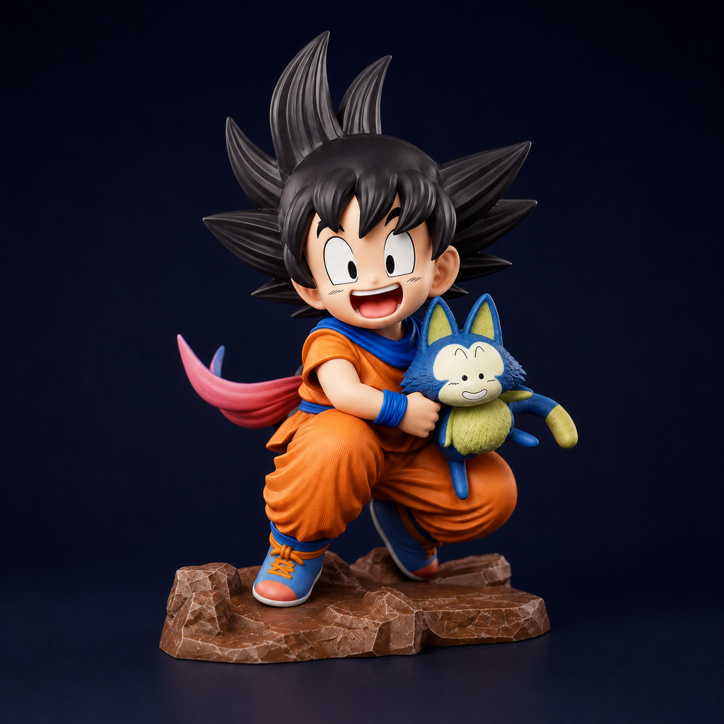 Dragon Ball Z Goku 1:12 Scale Action Figure – Embrace Puar Collectible Figure