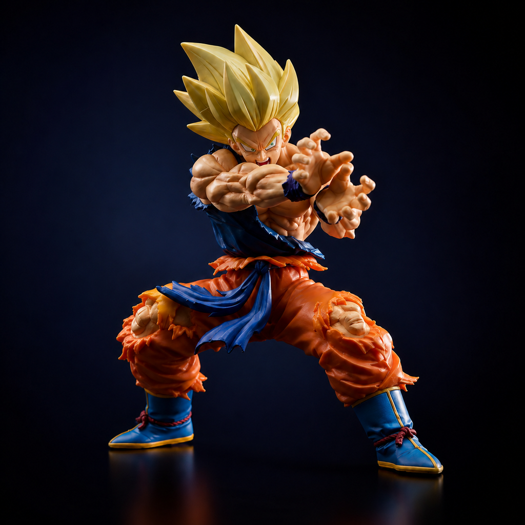 Dragon Ball Z Goku 1:12 Scale Action Figure – Kamehameha Collectible Figure
