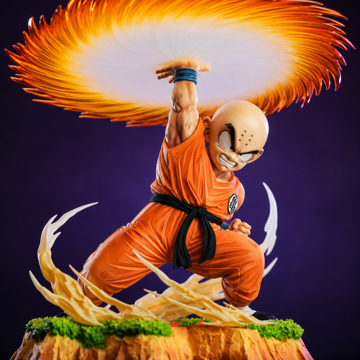 Dragon Ball Krillin 1:12 Scale Action Figure – Kienzan Collectible Figure