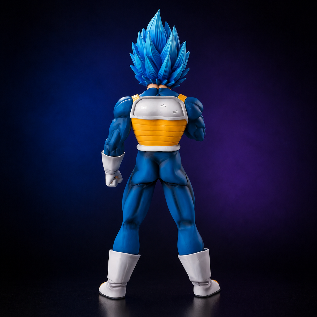 Dragon Ball Z Vegeta 1:12 Scale Action Figure – Super Saiyan Blue Collectible Figure