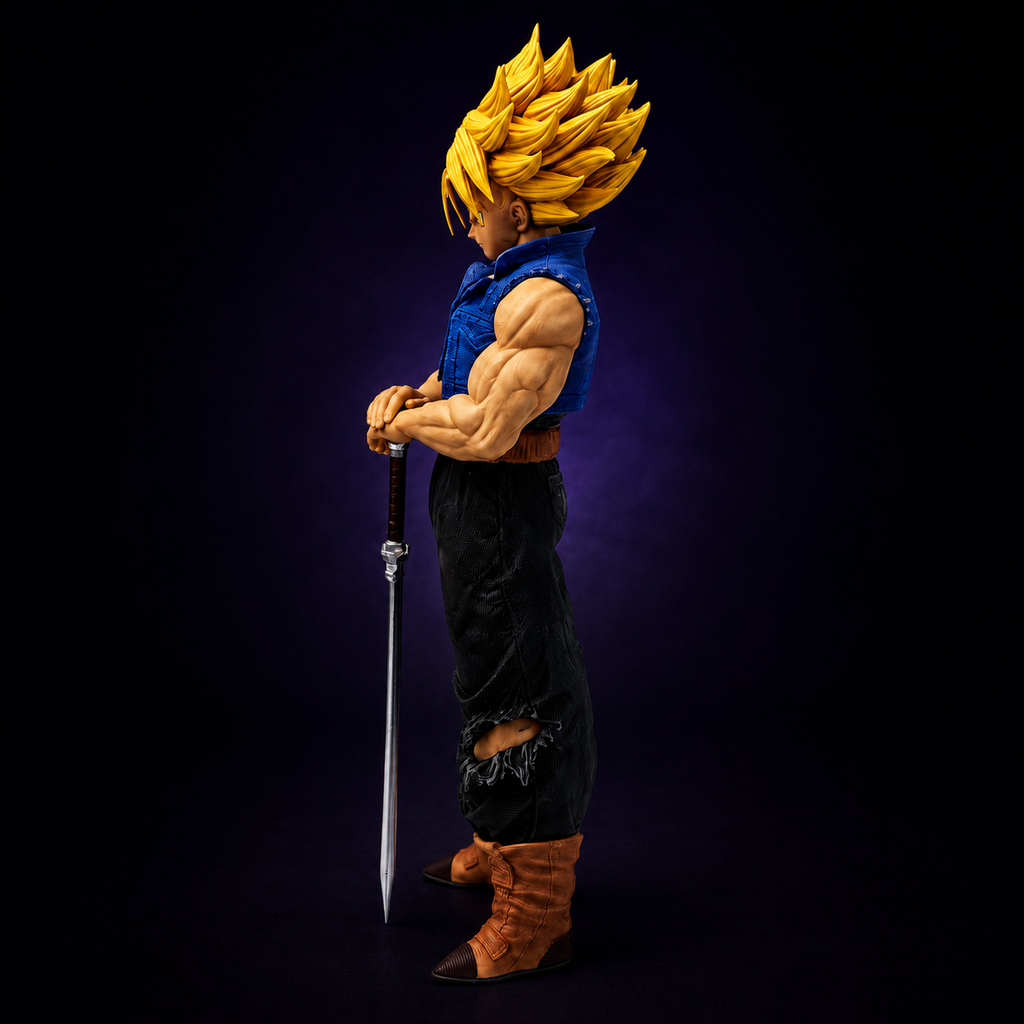Dragon Ball Z Trunks 1:12 Scale Collectible Action Figure