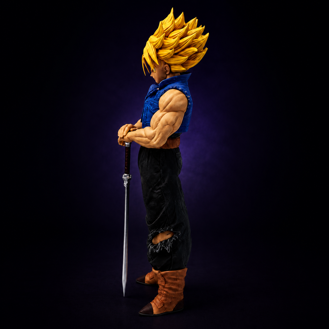 Dragon Ball Z Trunks 1:12 Scale Collectible Action Figure