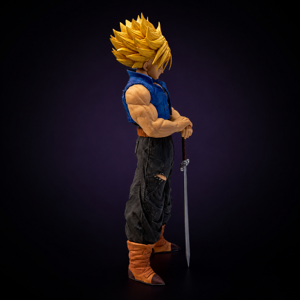 Dragon Ball Z Trunks 1:12 Scale Collectible Action Figure