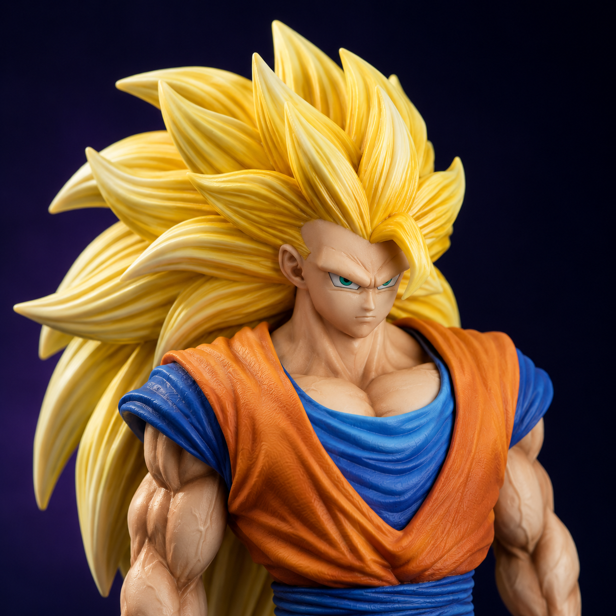 Dragon Ball Z Goku 1:12 Scale Action Figure – Super Saiyan 3 Collectible Figure