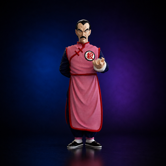 Dragon Ball Tao Pai Pai 1:12 Scale Action Figure – Replaceable Head and Hand Collectible Figure