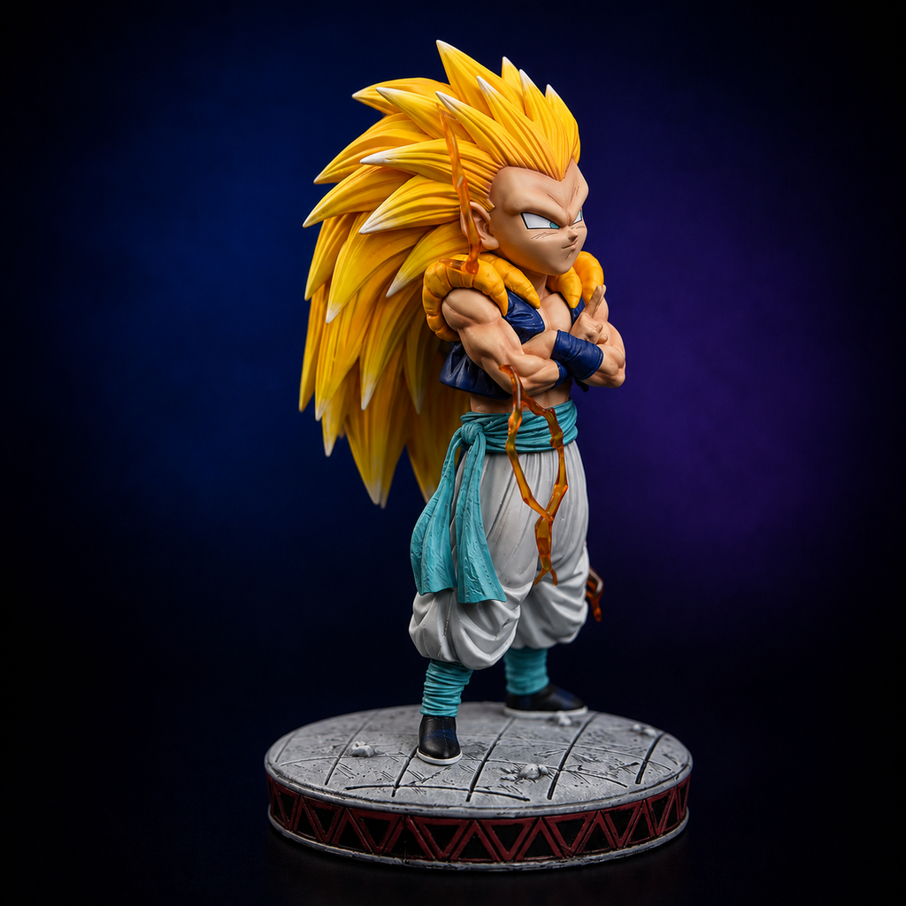 Dragon Ball Z Gotenks 1:12 Scale Action Figure – Super Saiyan 3 Collectible Figure