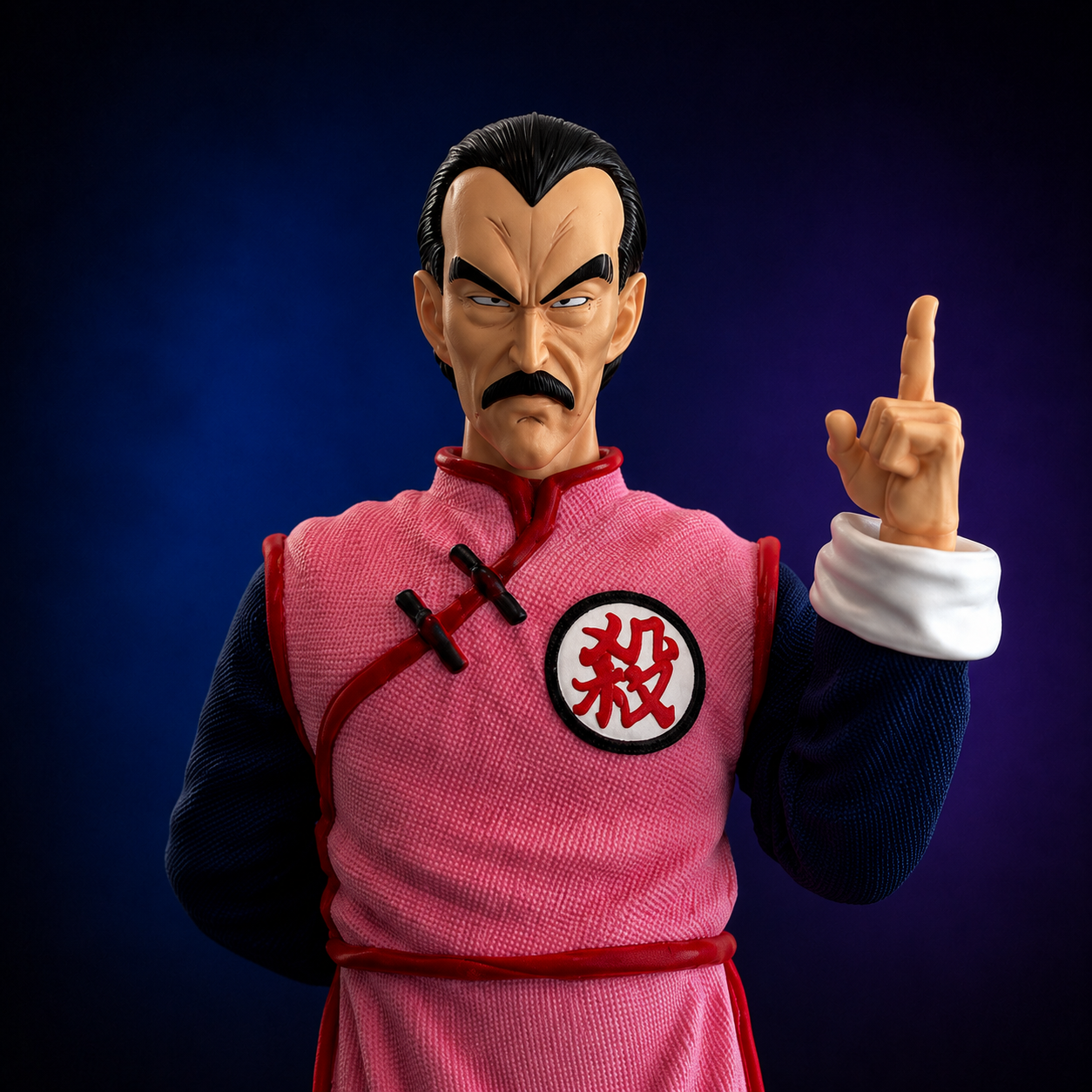 Dragon Ball Tao Pai Pai 1:12 Scale Action Figure – Replaceable Head and Hand Collectible Figure