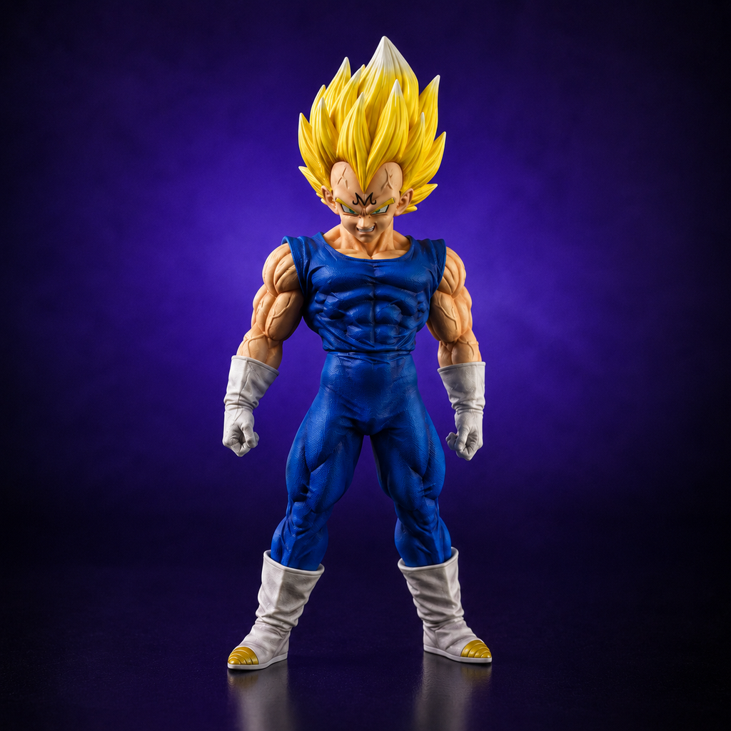 Dragon Ball Z Vegeta 1:12 Scale Action Figure – Majin Collectible Figure