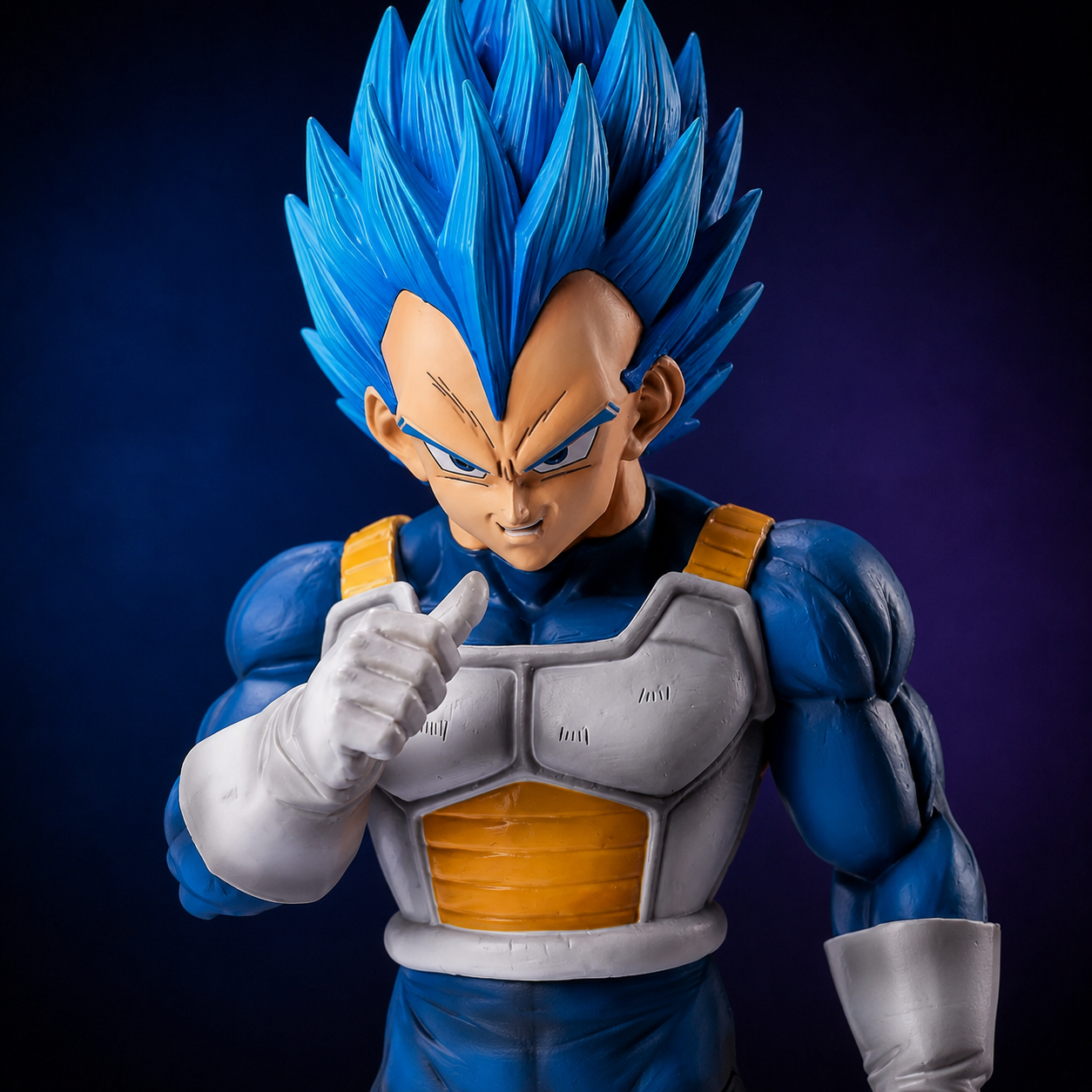 Dragon Ball Z Vegeta 1:12 Scale Action Figure – Super Saiyan Blue Collectible Figure