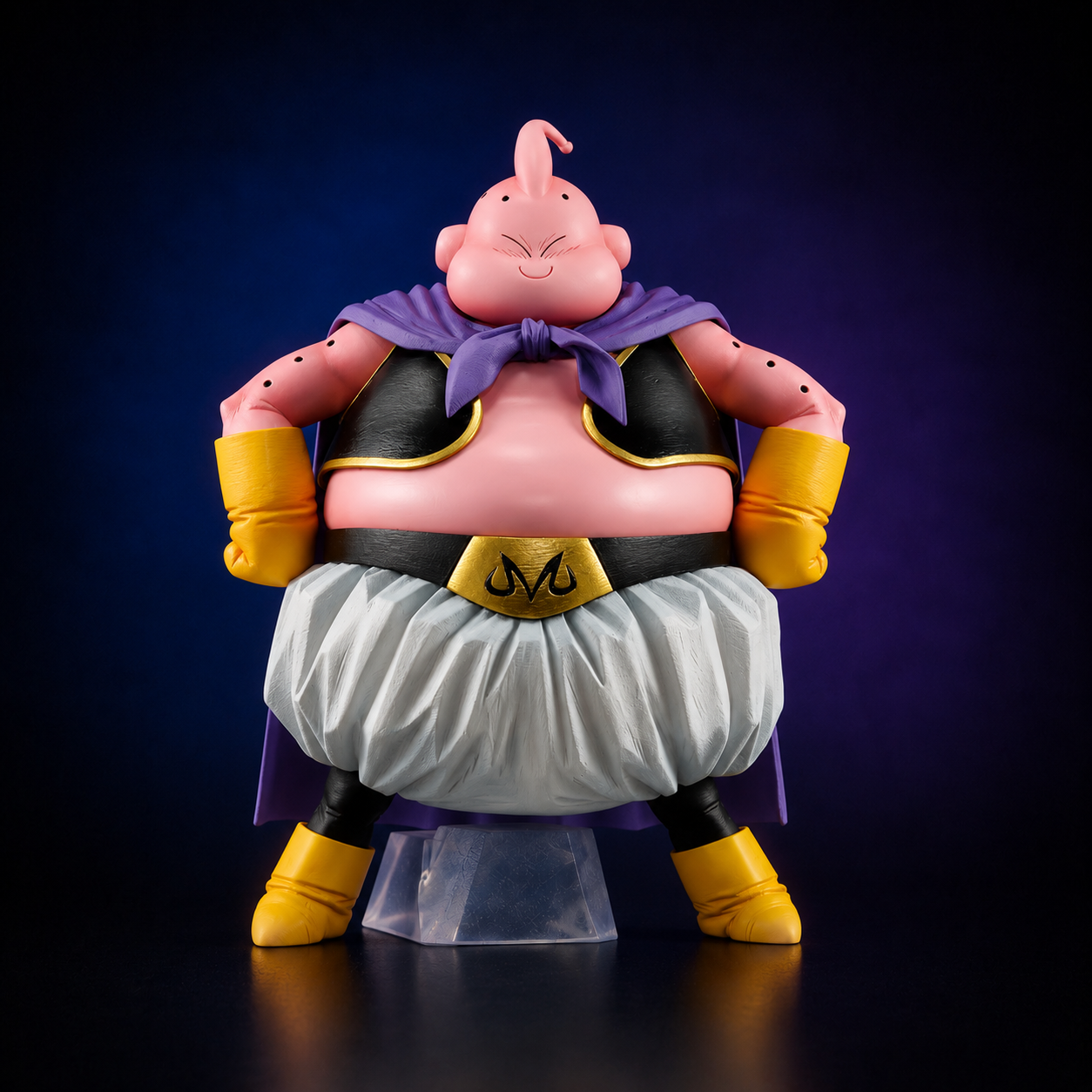 Dragon Ball Z Majin Buu 1:12 Scale Action Figure – Evil Buu with Four Head Options Collectible Figure
