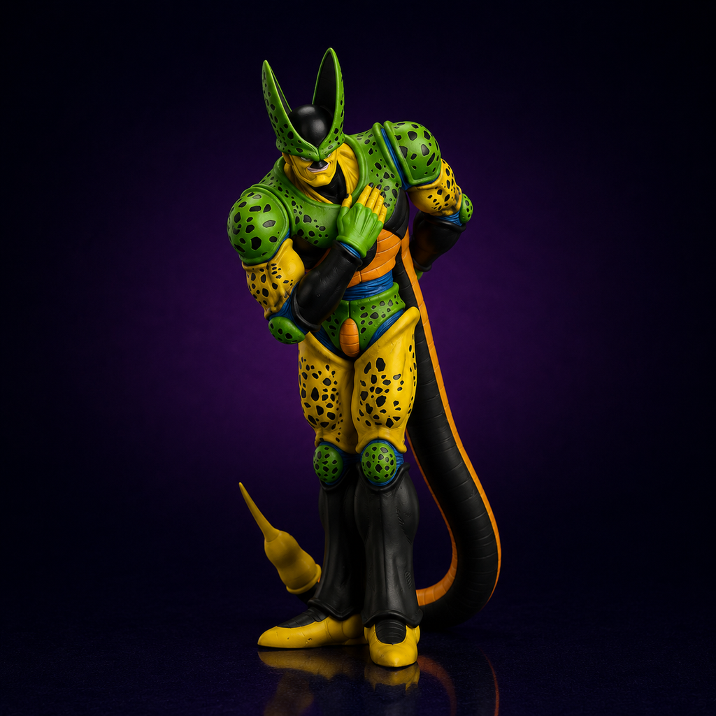Dragon Ball Z Cell 1:12 Scale Action Figure – Second Form Collectible Figure