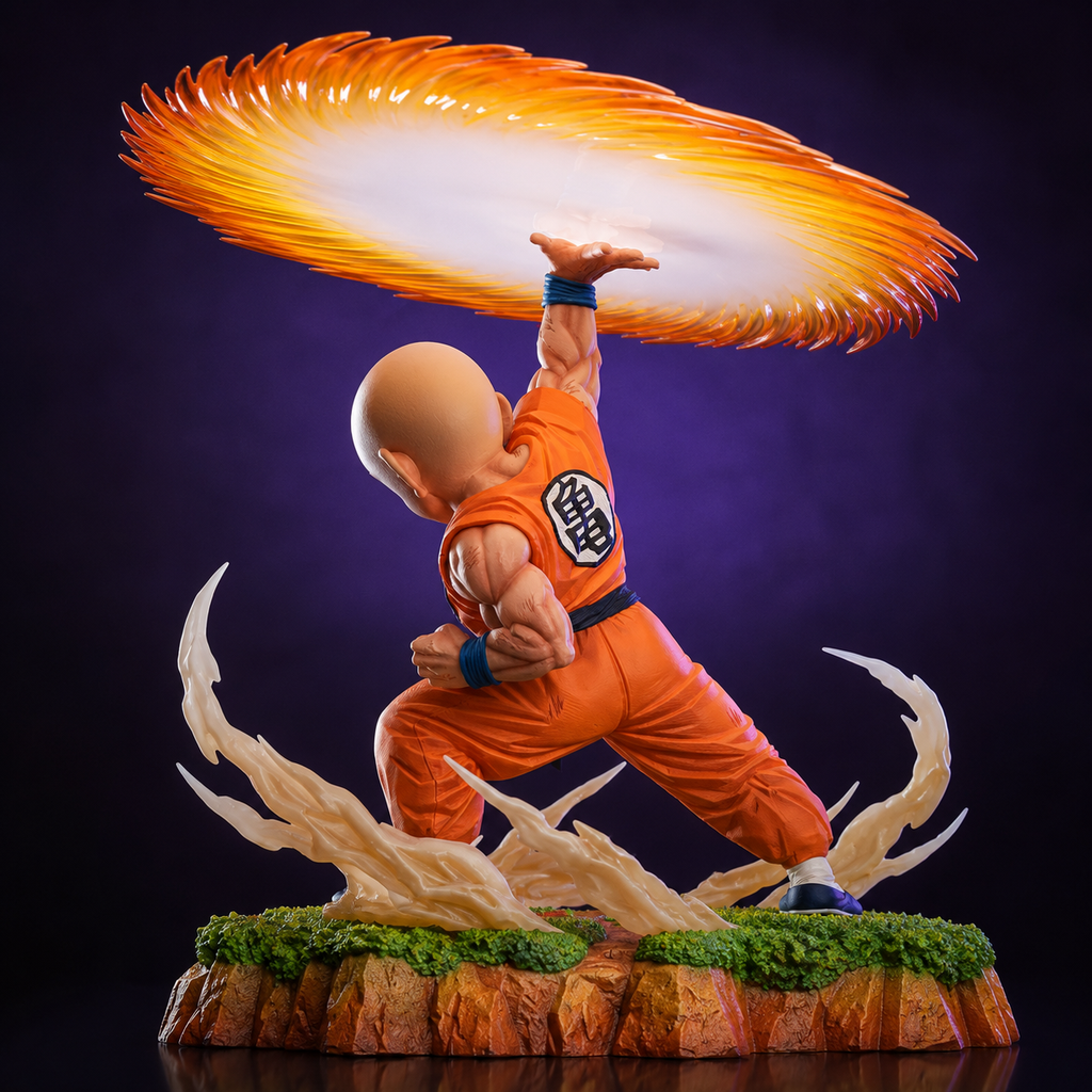 Dragon Ball Krillin 1:12 Scale Action Figure – Kienzan Collectible Figure