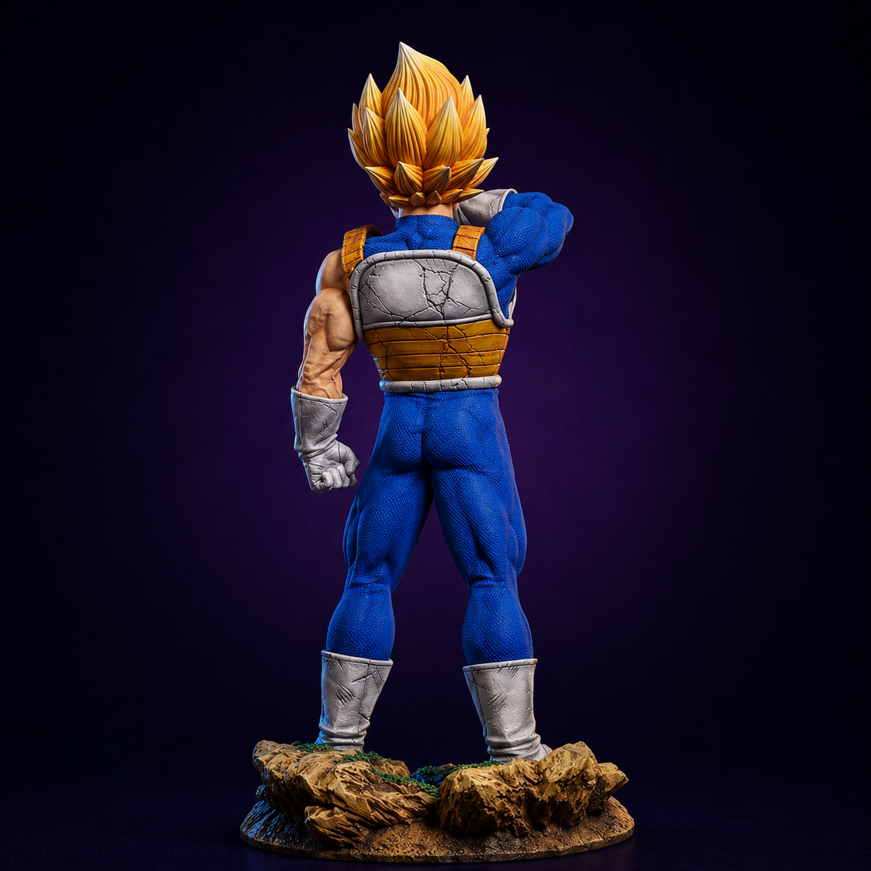 Dragon Ball Z Vegeta 1:12 Scale Action Figure – Super Saiyan Collectible Figure