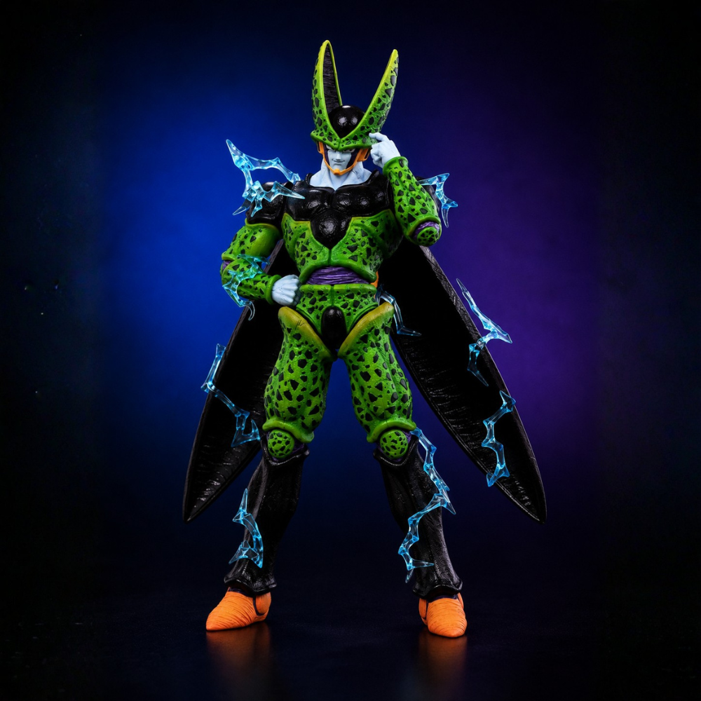 Dragon Ball Z Cell 1:12 Scale Action Figure – Explosion Collectible Figure